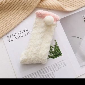 Women's comfy warm coral fleece sleep fuzzy fluffy socks